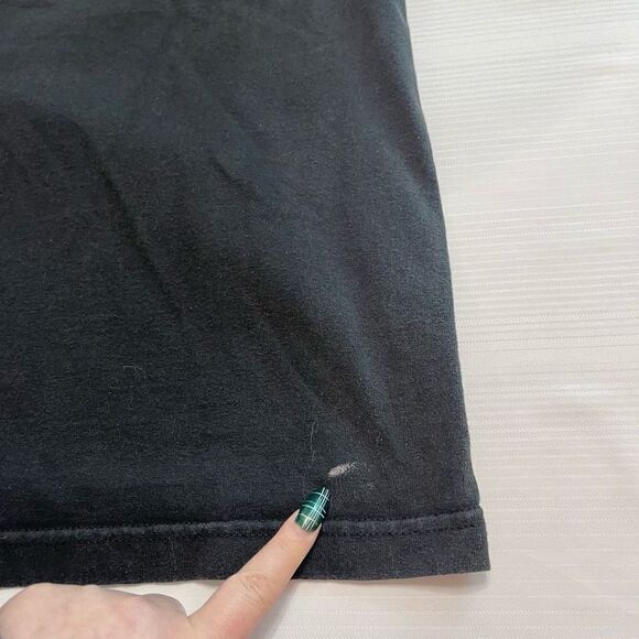 DC Shoes Skate Skateboarding VTG Black T-Shirt Size XL RARE - Picture 5 of 5